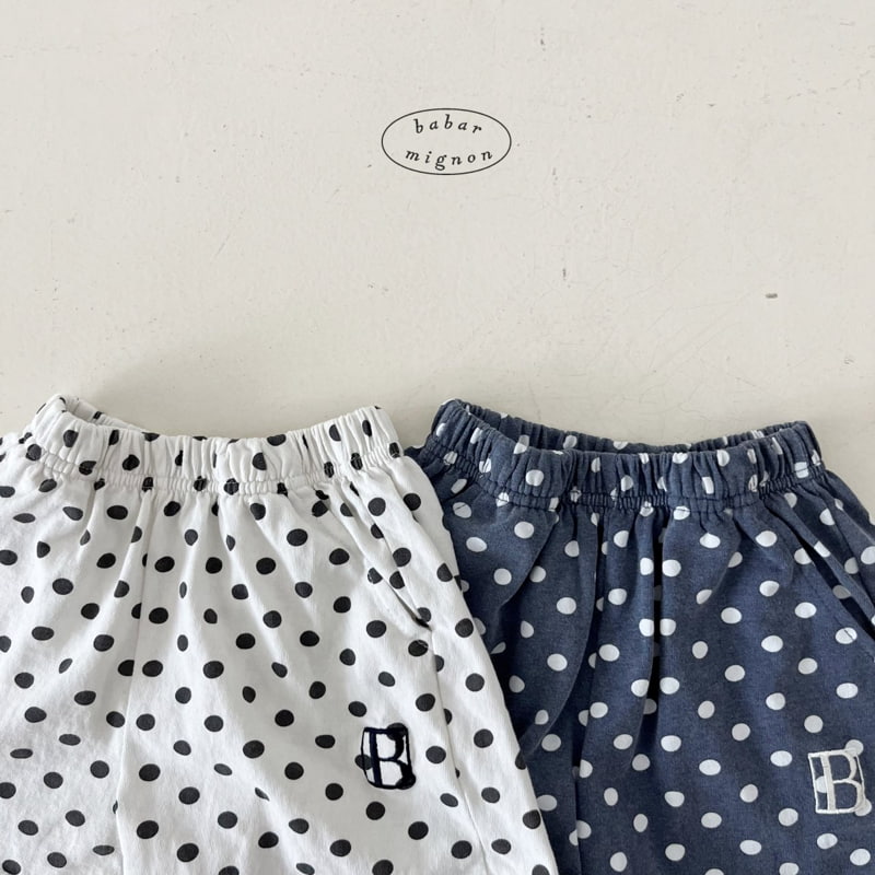Babar Mignon - Korean Children Fashion - #kidzfashiontrend - Polka Dot Shorts - 4