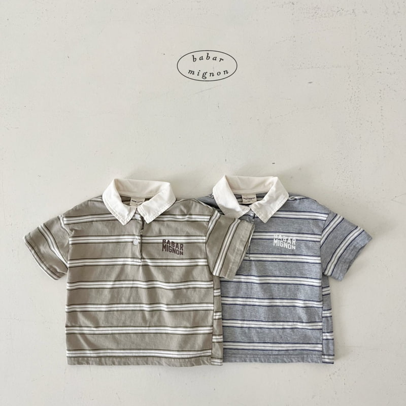 Babar Mignon - Korean Children Fashion - #Kfashion4kids - Multi Collar Tee - 2