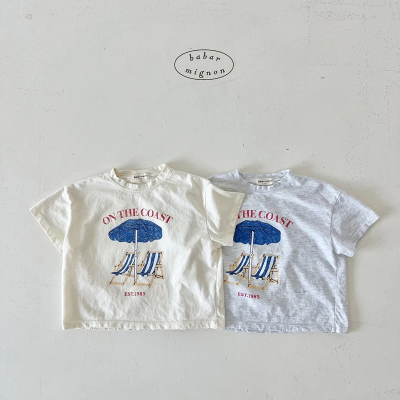 Babar Mignon - Korean Children Fashion - #childofig - Sunny Short Sleeve Tee - 2