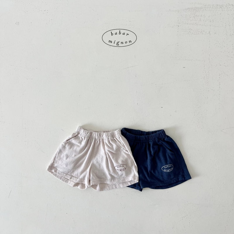 Babar Mignon - Korean Children Fashion - #childofig - Note Shorts