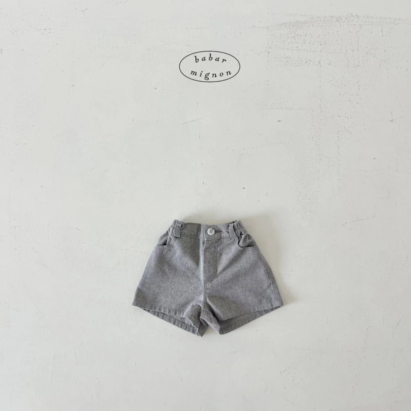 Babar Mignon - Korean Children Fashion - #childofig - Drago Short Pants - 11