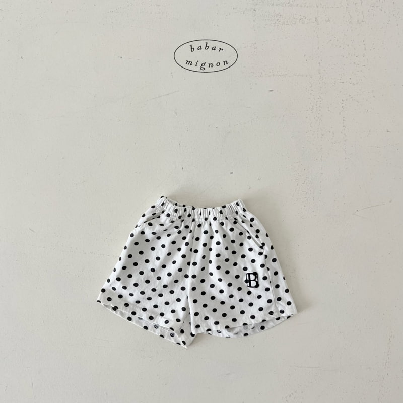 Babar Mignon - Korean Children Fashion - #childofig - Polka Dot Shorts - 9