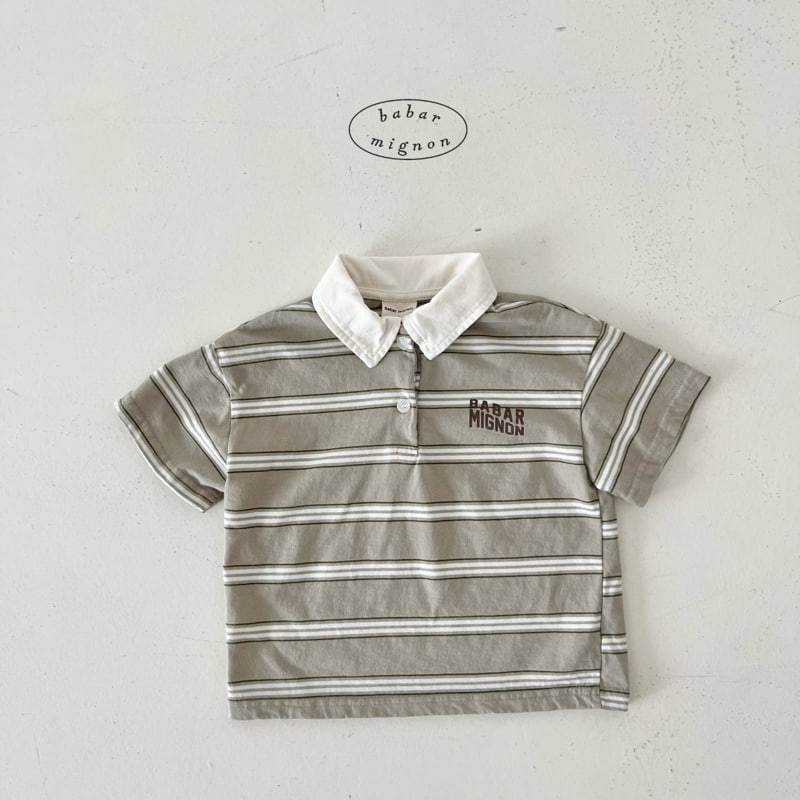 Babar Mignon - Korean Children Fashion - #childofig - Multi Collar Tee - 10