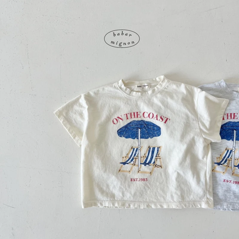 Babar Mignon - Korean Children Fashion - #childrensboutique - Sunny Short Sleeve Tee - 3
