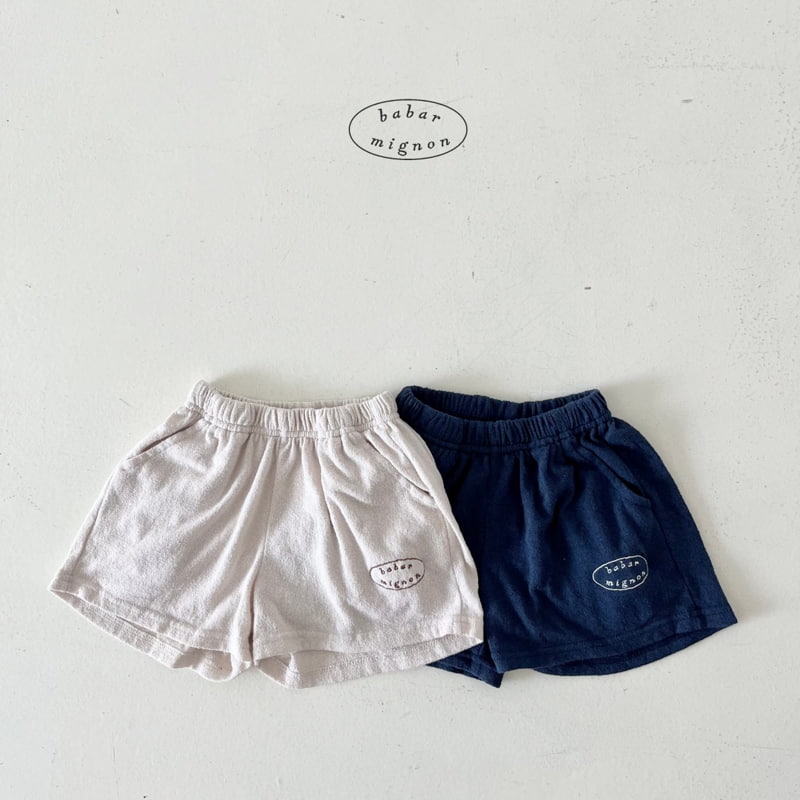 Babar Mignon - Korean Children Fashion - #childrensboutique - Note Shorts - 2