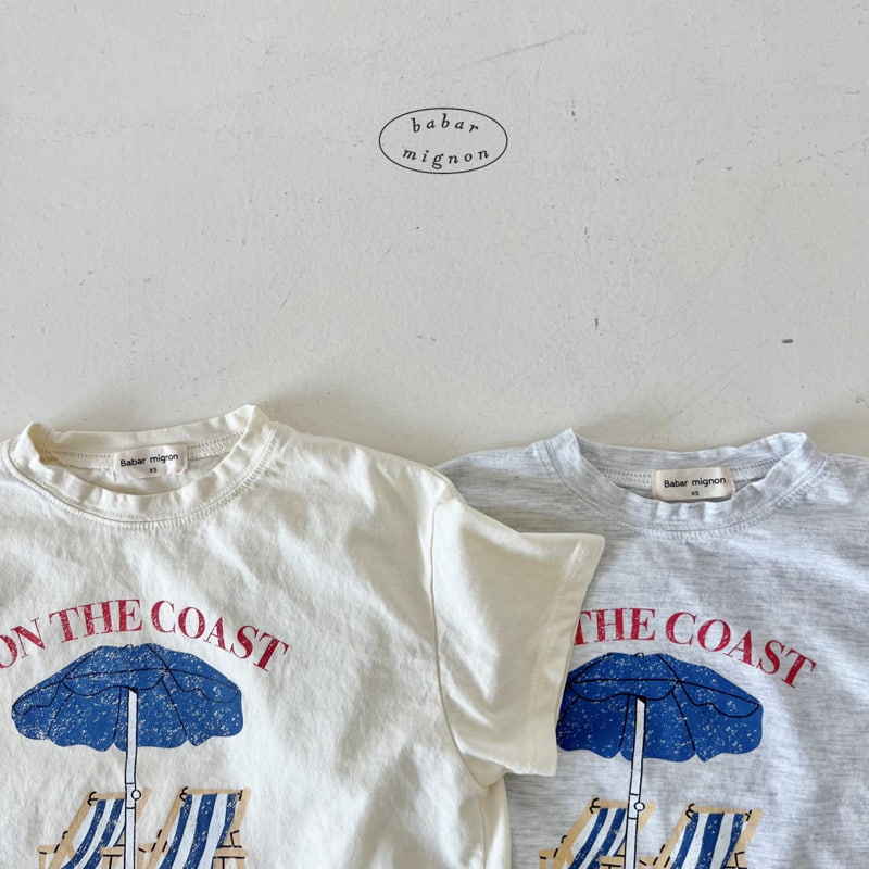 Babar Mignon - Korean Children Fashion - #childrensboutique - Sunny Short Sleeve Tee - 4