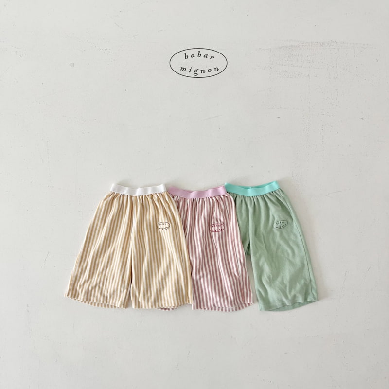 Babar Mignon - Korean Children Fashion - #designkidswear - Grain Pants
