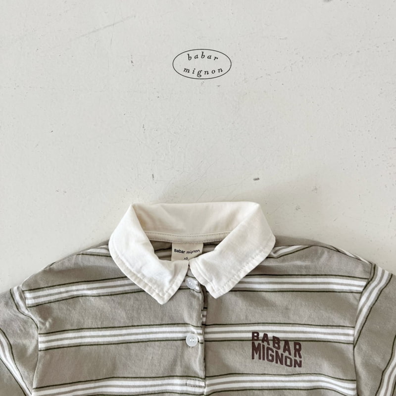 Babar Mignon - Korean Children Fashion - #designkidswear - Multi Collar Tee - 12