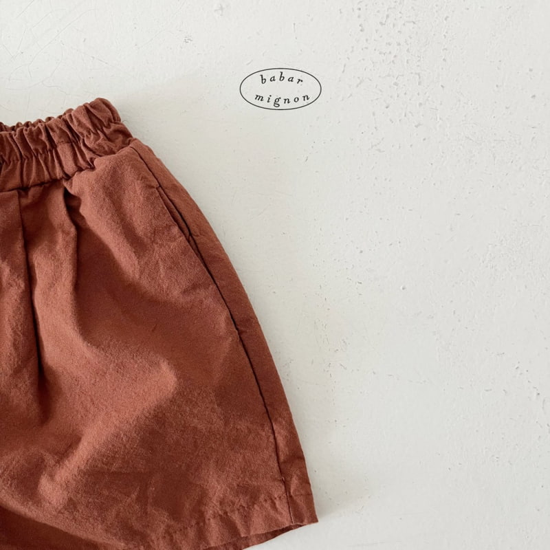 Babar Mignon - Korean Children Fashion - #discoveringself - Butter Shorts - 9