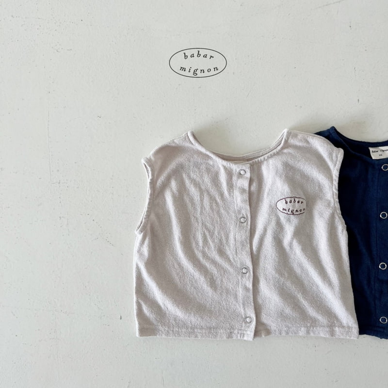 Babar Mignon - Korean Children Fashion - #fashionkids - Italian Vest - 3