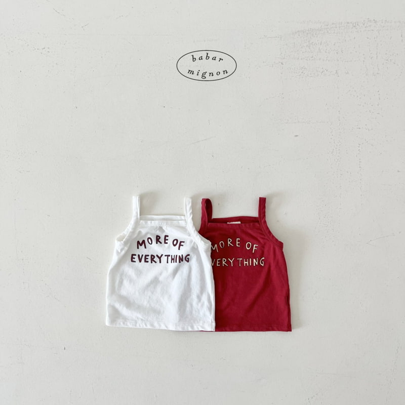 Babar Mignon - Korean Children Fashion - #fashionkids - Everything Sleeveless