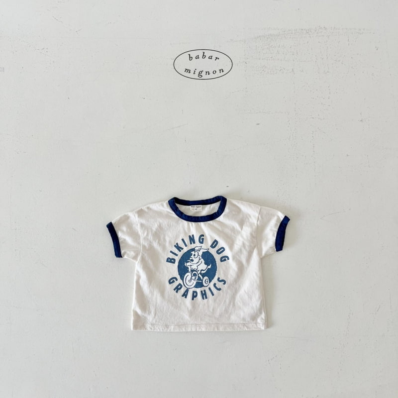 Babar Mignon - Korean Children Fashion - #kidsshorts - Viking Dog Tee - 9