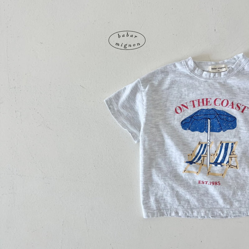 Babar Mignon - Korean Children Fashion - #kidsshorts - Sunny Short Sleeve Tee - 7