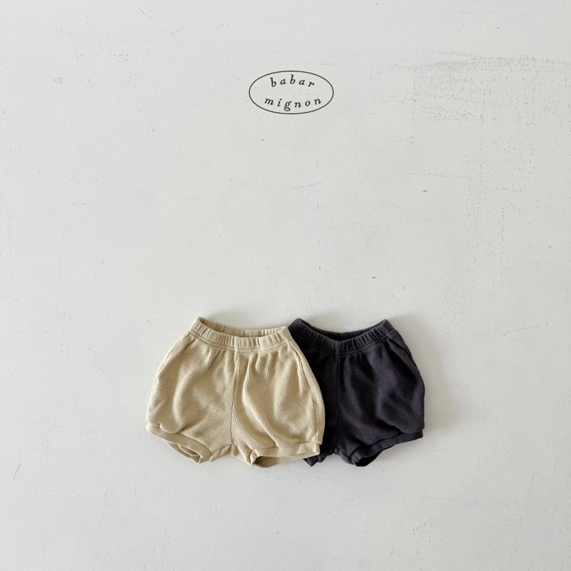 Babar Mignon - Korean Children Fashion - #kidsshorts - Bread Shorts