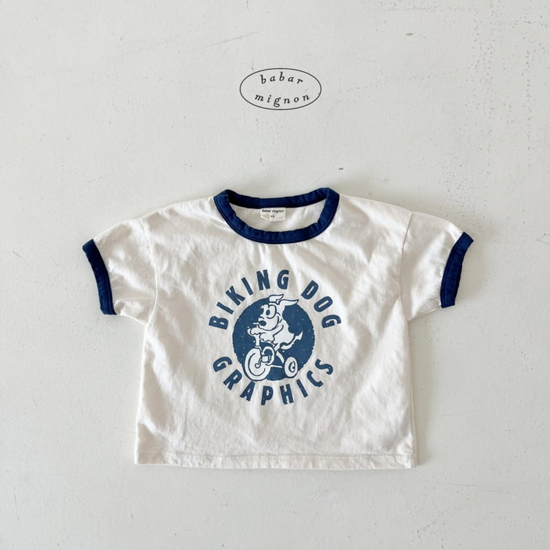 Babar Mignon - Korean Children Fashion - #kidsstore - Viking Dog Tee - 10