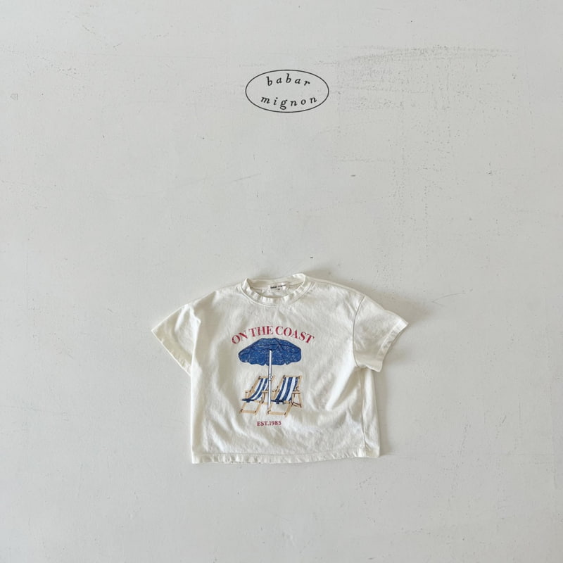 Babar Mignon - Korean Children Fashion - #kidzfashiontrend - Sunny Short Sleeve Tee - 9