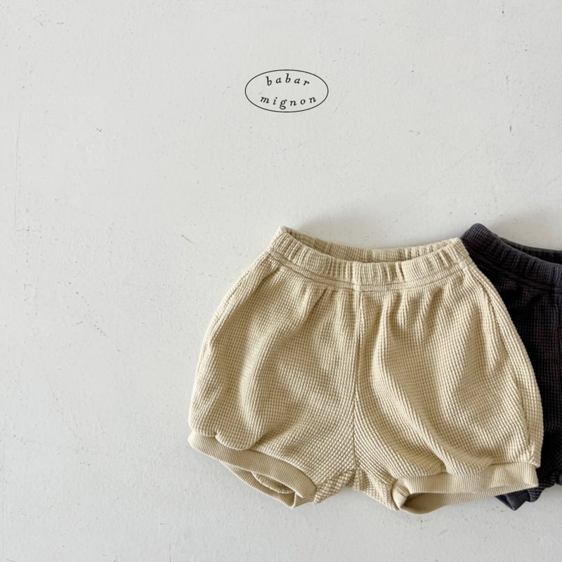 Babar Mignon - Korean Children Fashion - #kidzfashiontrend - Bread Shorts - 3