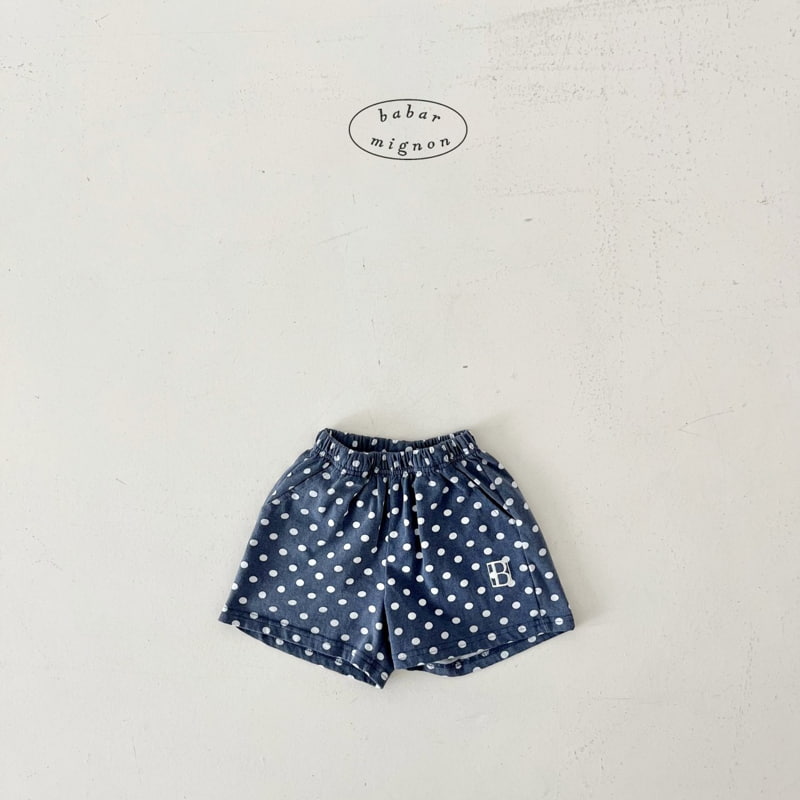 Babar Mignon - Korean Children Fashion - #littlefashionista - Polka Dot Shorts - 5