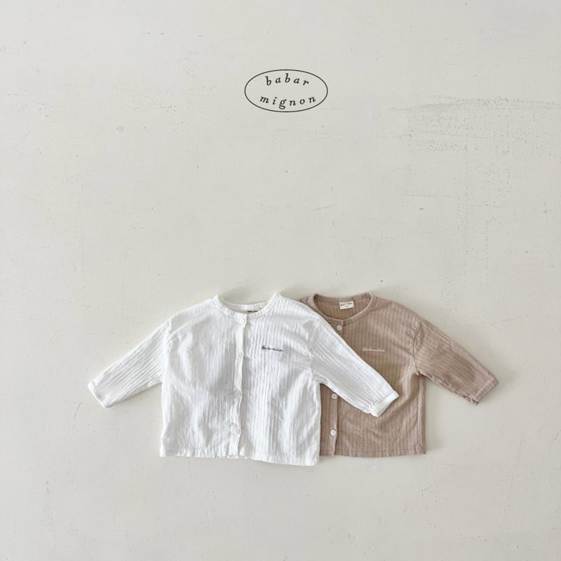 Babar Mignon - Korean Children Fashion - #magicofchildhood - Lounge Cardigan