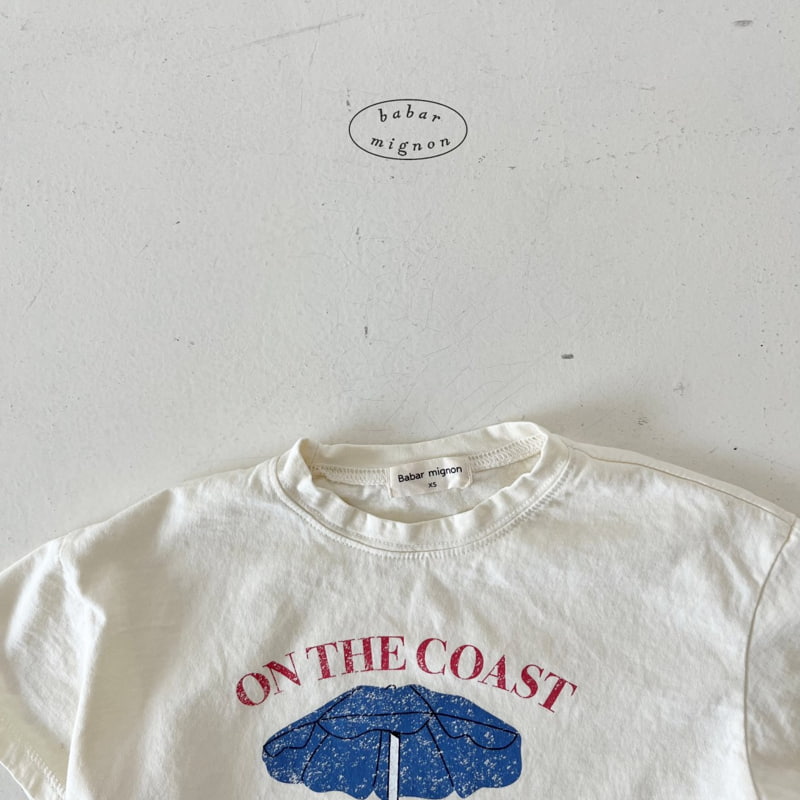 Babar Mignon - Korean Children Fashion - #magicofchildhood - Sunny Short Sleeve Tee - 12