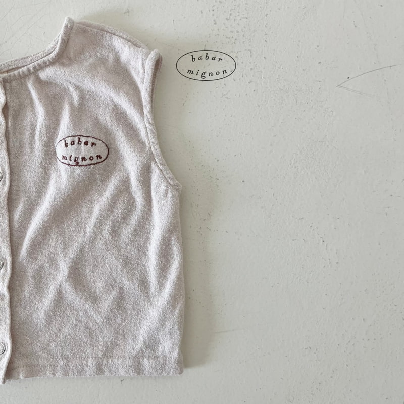 Babar Mignon - Korean Children Fashion - #magicofchildhood - Italian Vest - 9