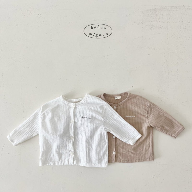 Babar Mignon - Korean Children Fashion - #minifashionista - Lounge Cardigan - 2