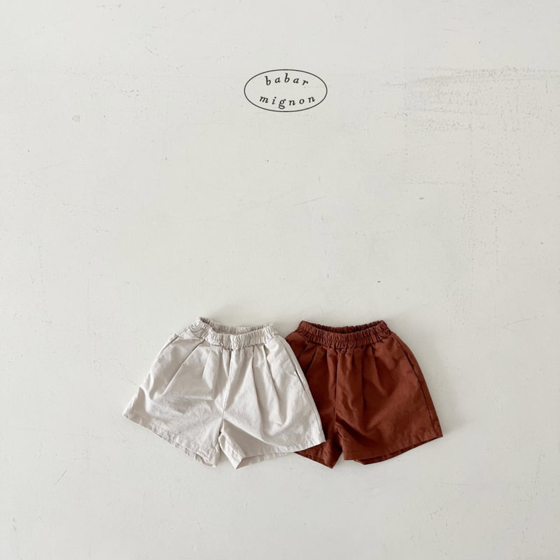 Babar Mignon - Korean Children Fashion - #minifashionista - Butter Shorts