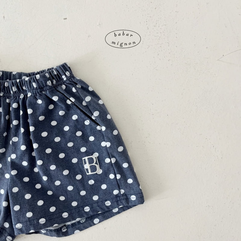 Babar Mignon - Korean Children Fashion - #minifashionista - Polka Dot Shorts - 7