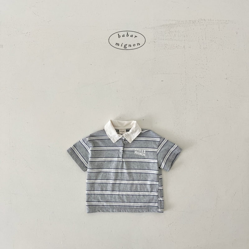 Babar Mignon - Korean Children Fashion - #minifashionista - Multi Collar Tee - 5