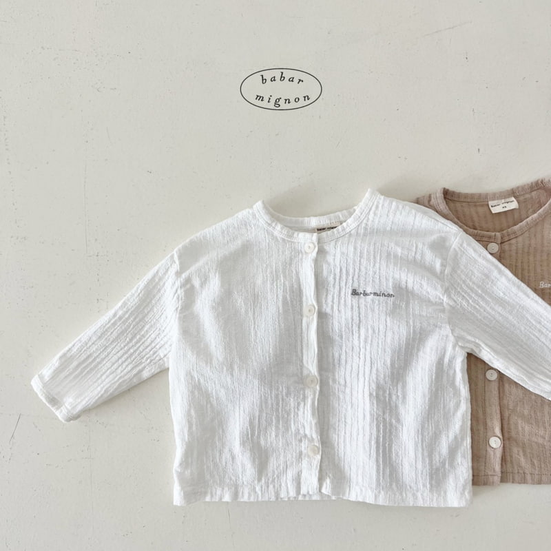 Babar Mignon - Korean Children Fashion - #prettylittlegirls - Lounge Cardigan - 3
