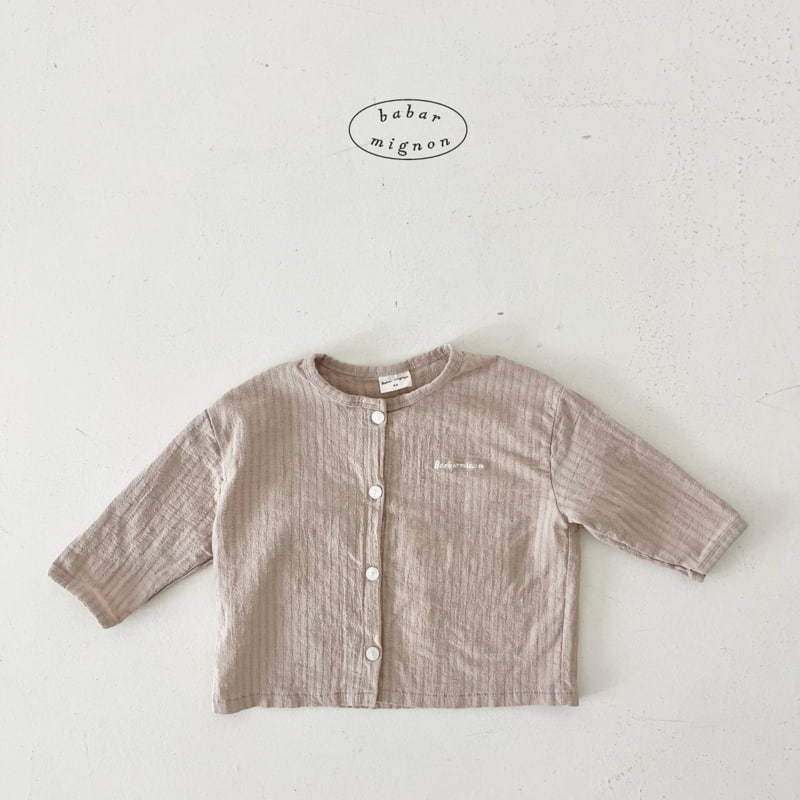 Babar Mignon - Korean Children Fashion - #stylishchildhood - Lounge Cardigan - 6
