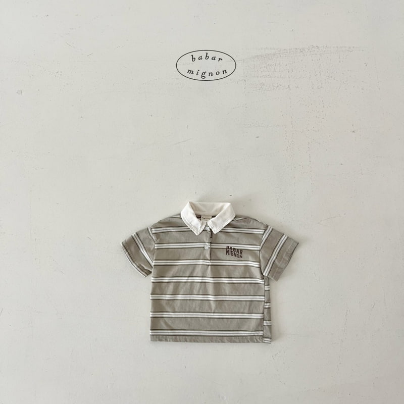 Babar Mignon - Korean Children Fashion - #stylishchildhood - Multi Collar Tee - 9