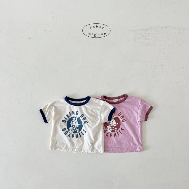 Babar Mignon - Korean Children Fashion - #todddlerfashion - Viking Dog Tee