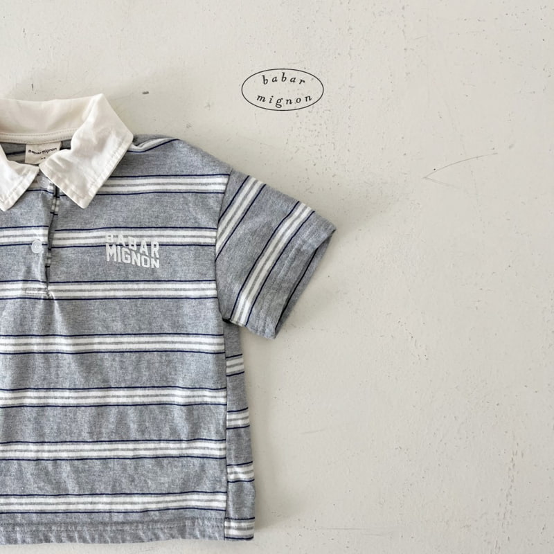 Babar Mignon - Korean Children Fashion - #todddlerfashion - Multi Collar Tee - 7