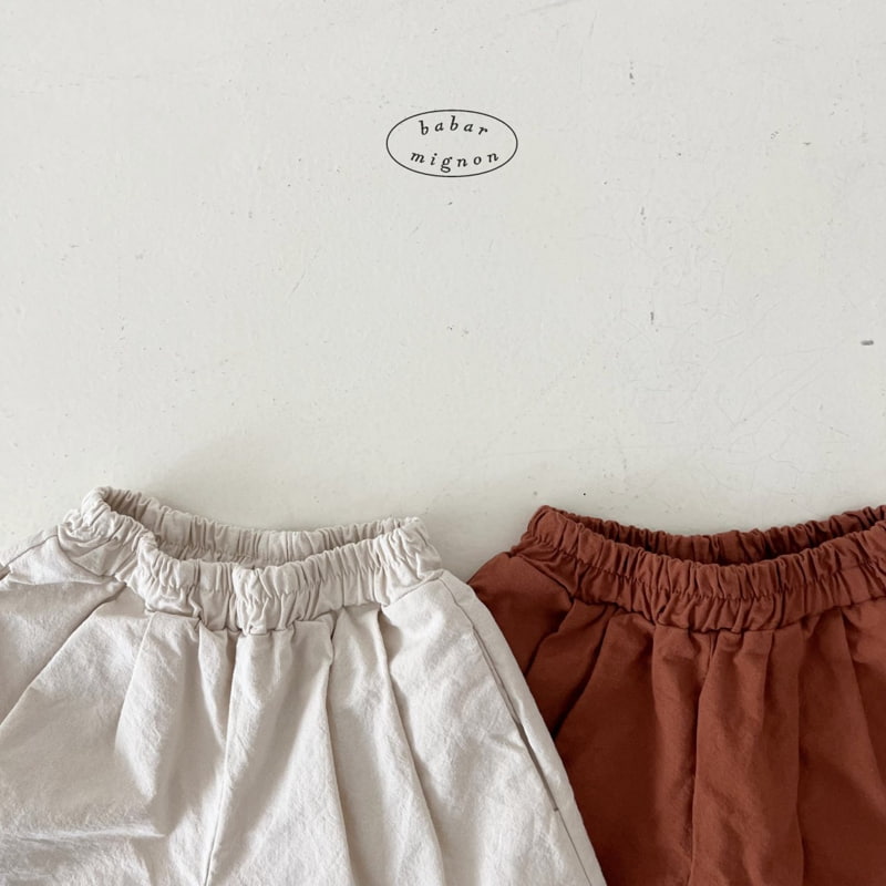 Babar Mignon - Korean Children Fashion - #todddlerfashion - Butter Shorts - 4