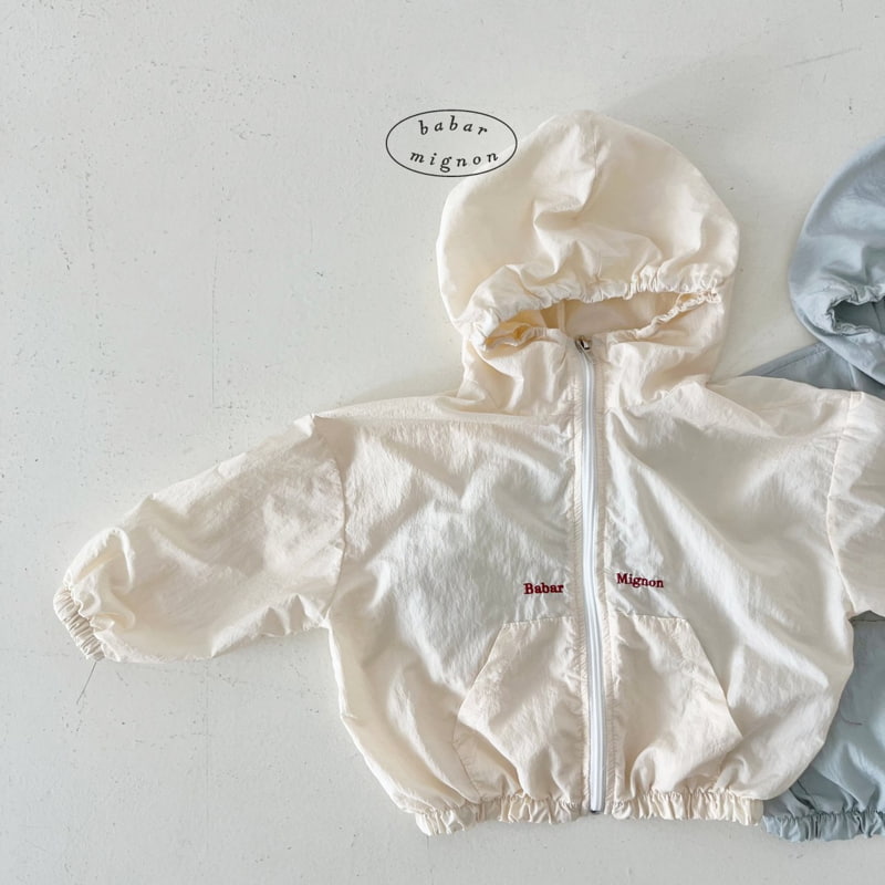 Babar Mignon - Korean Children Fashion - #toddlerclothing - Pocari Windbreaker - 3