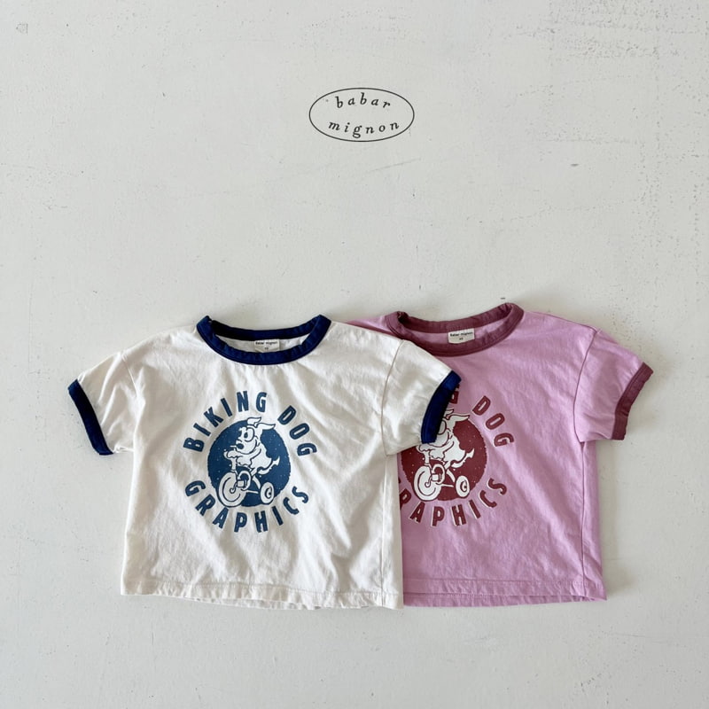 Babar Mignon - Korean Children Fashion - #toddlerclothing - Viking Dog Tee - 2