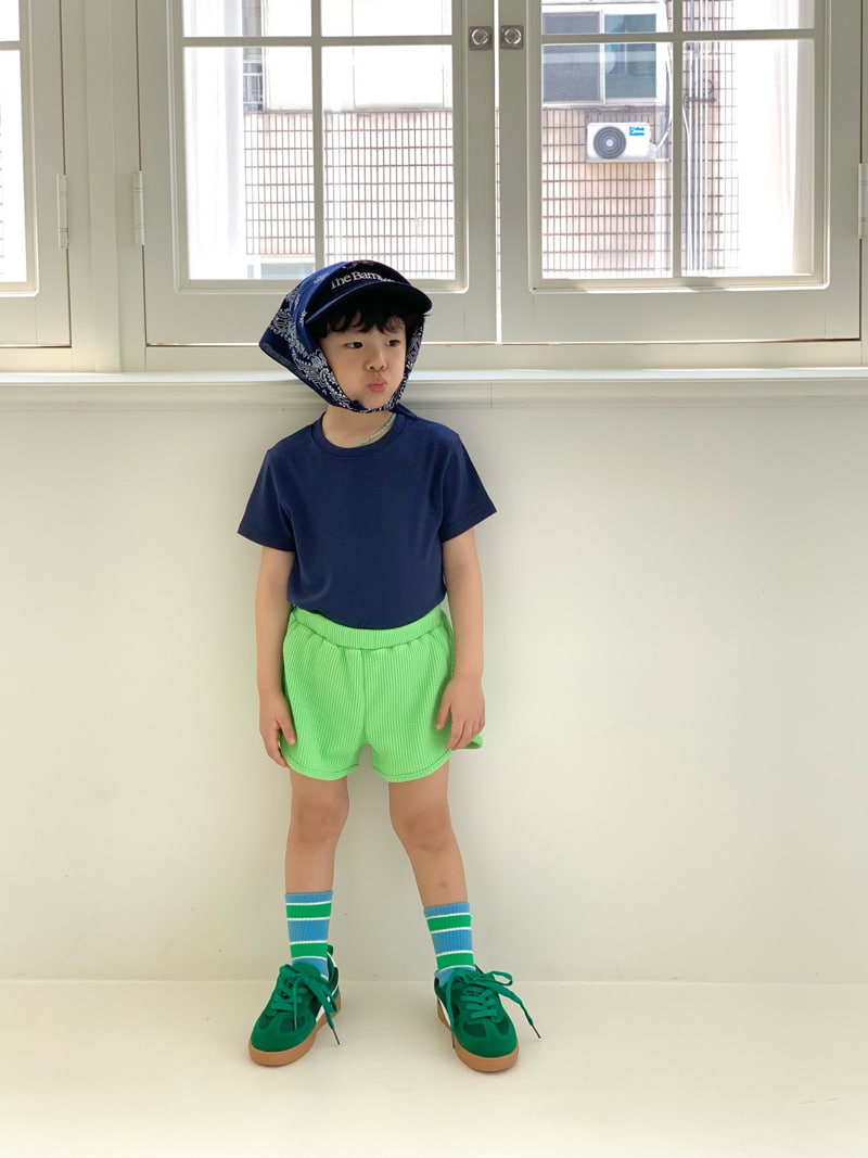 Bailey - Korean Children Fashion - #Kfashion4kids - Modal Simple Short Sleeve Tee - 5