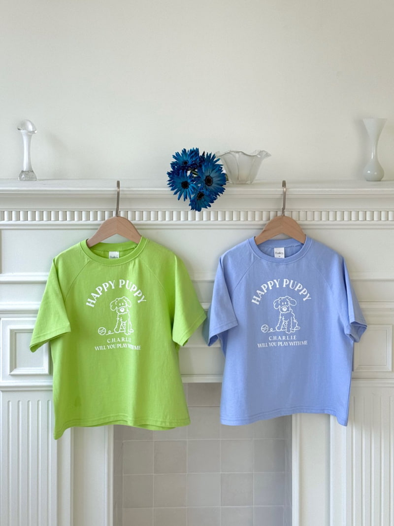 Bailey - Korean Children Fashion - #Kfashion4kids - Puppy Short Sleeve Tee - 11