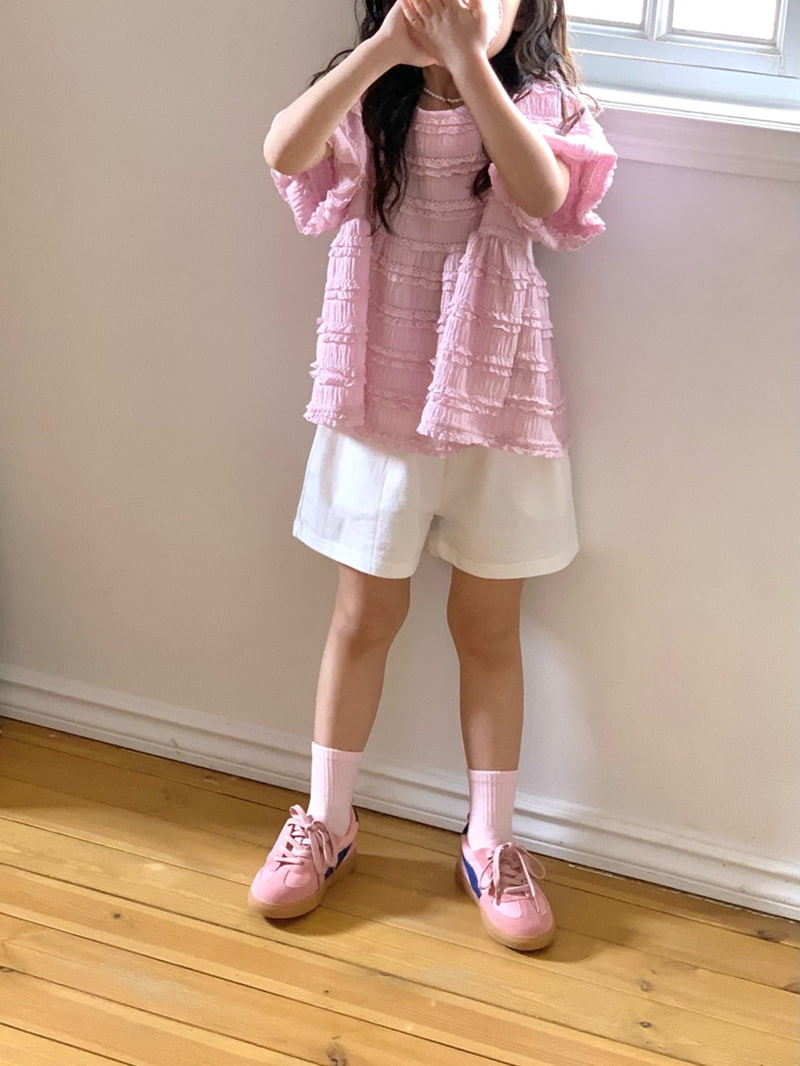 Bailey - Korean Children Fashion - #Kfashion4kids - Basic Middle Pants - 9