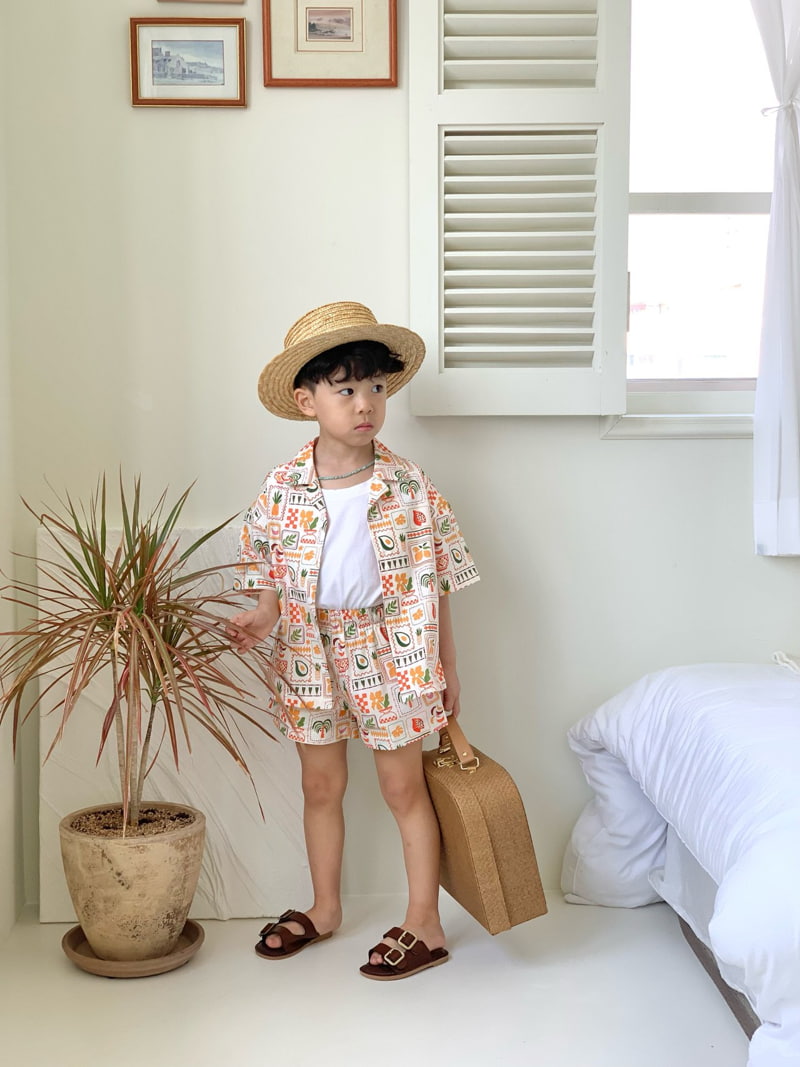 Bailey - Korean Children Fashion - #Kfashion4kids - Vacation Shirt - 5