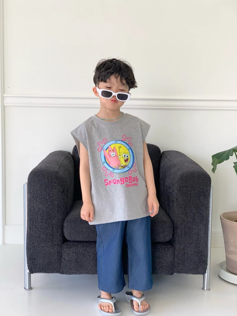 Bailey - Korean Children Fashion - #childofig - Sponge Box Fit Tee - 7