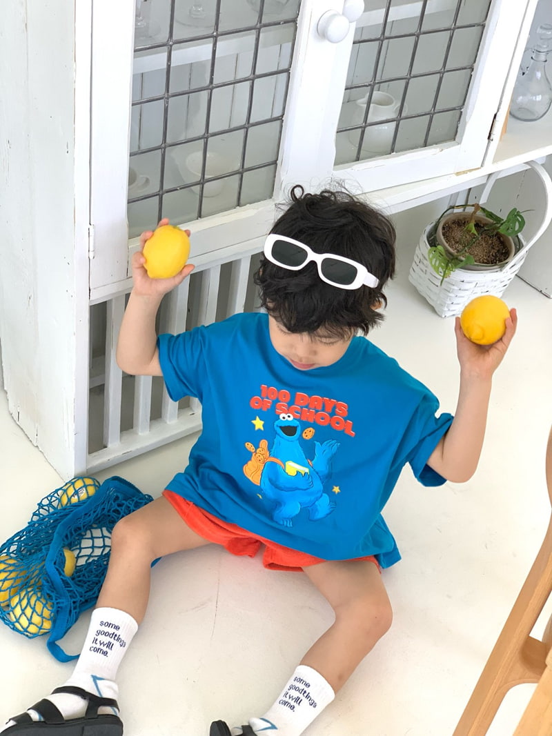 Bailey - Korean Children Fashion - #childofig - Cookie Short Sleeve Tee - 9