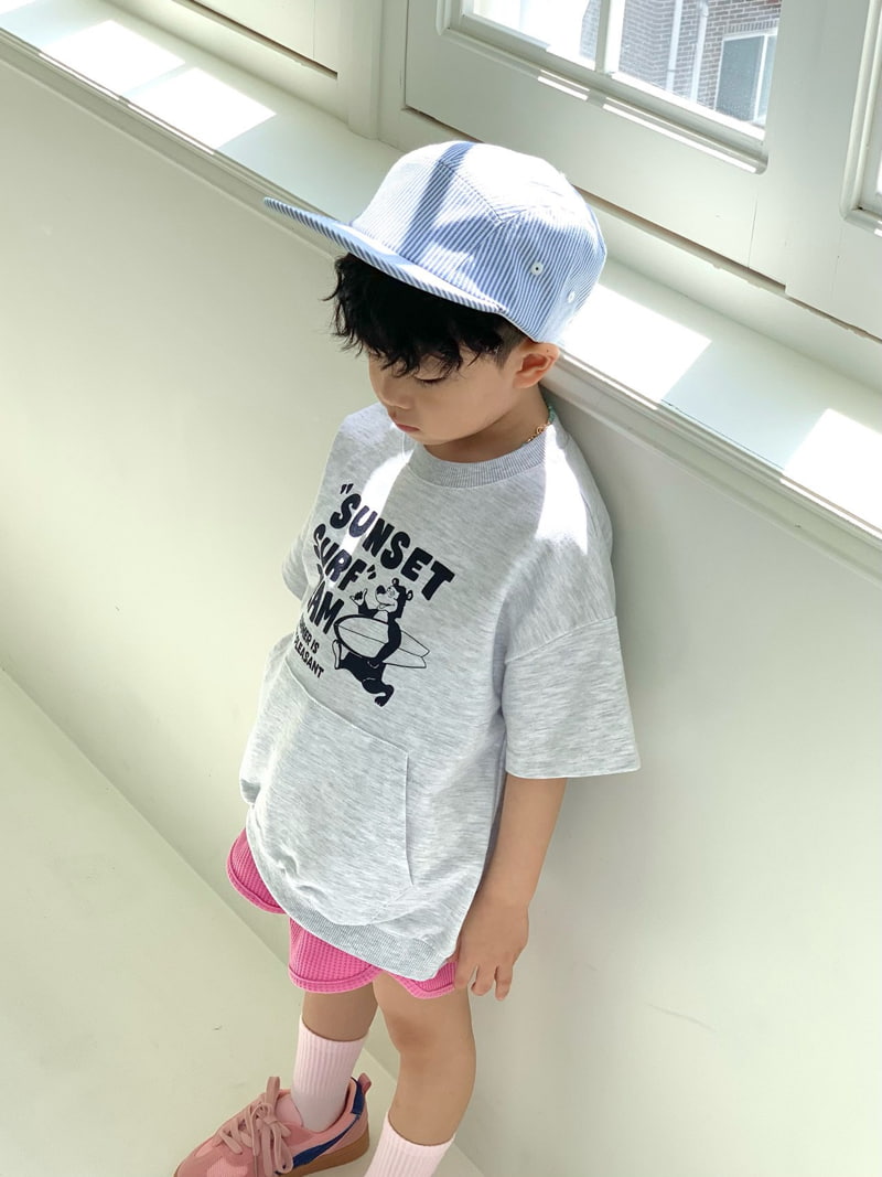 Bailey - Korean Children Fashion - #childrensboutique - Kangaroo Bear Sweatshirts - 5