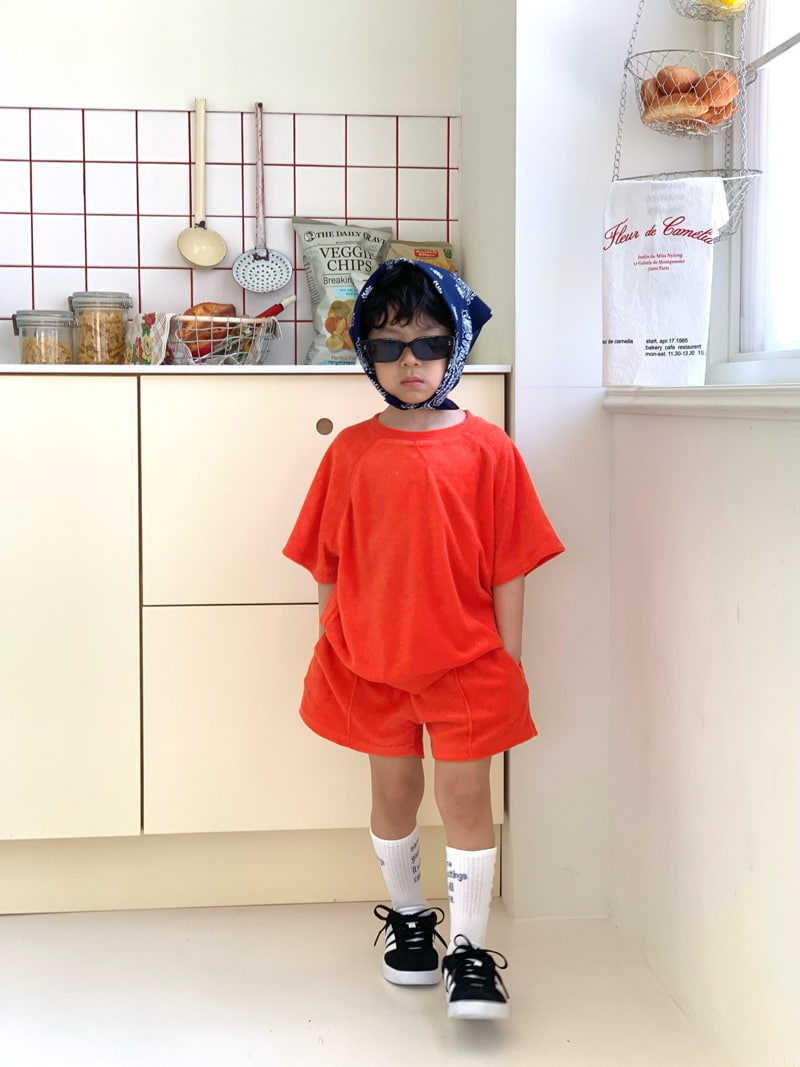 Bailey - Korean Children Fashion - #designkidswear - Candy Terry Short Sleeve Sweatshirts - 9