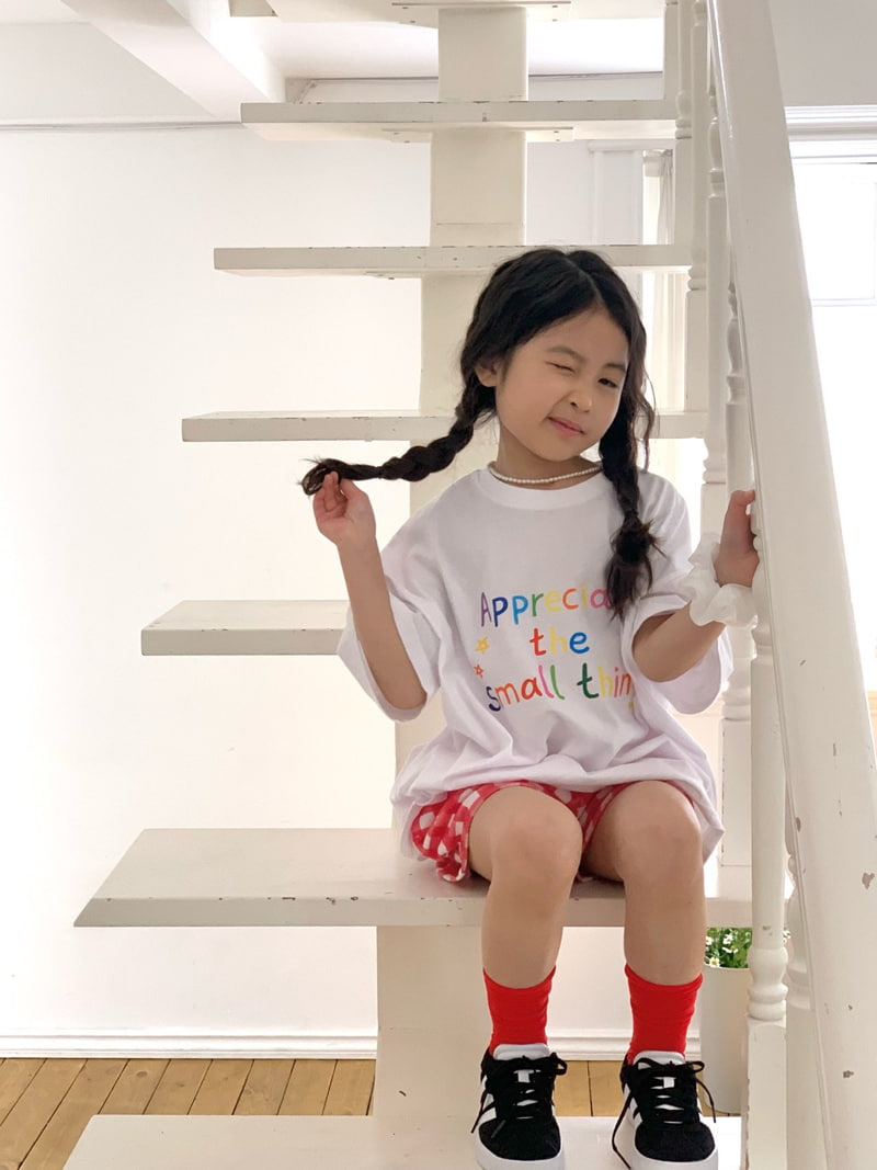 Bailey - Korean Children Fashion - #designkidswear - Jelly Lettering Tee - 8