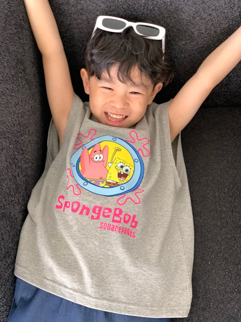 Bailey - Korean Children Fashion - #fashionkids - Sponge Box Fit Tee - 11