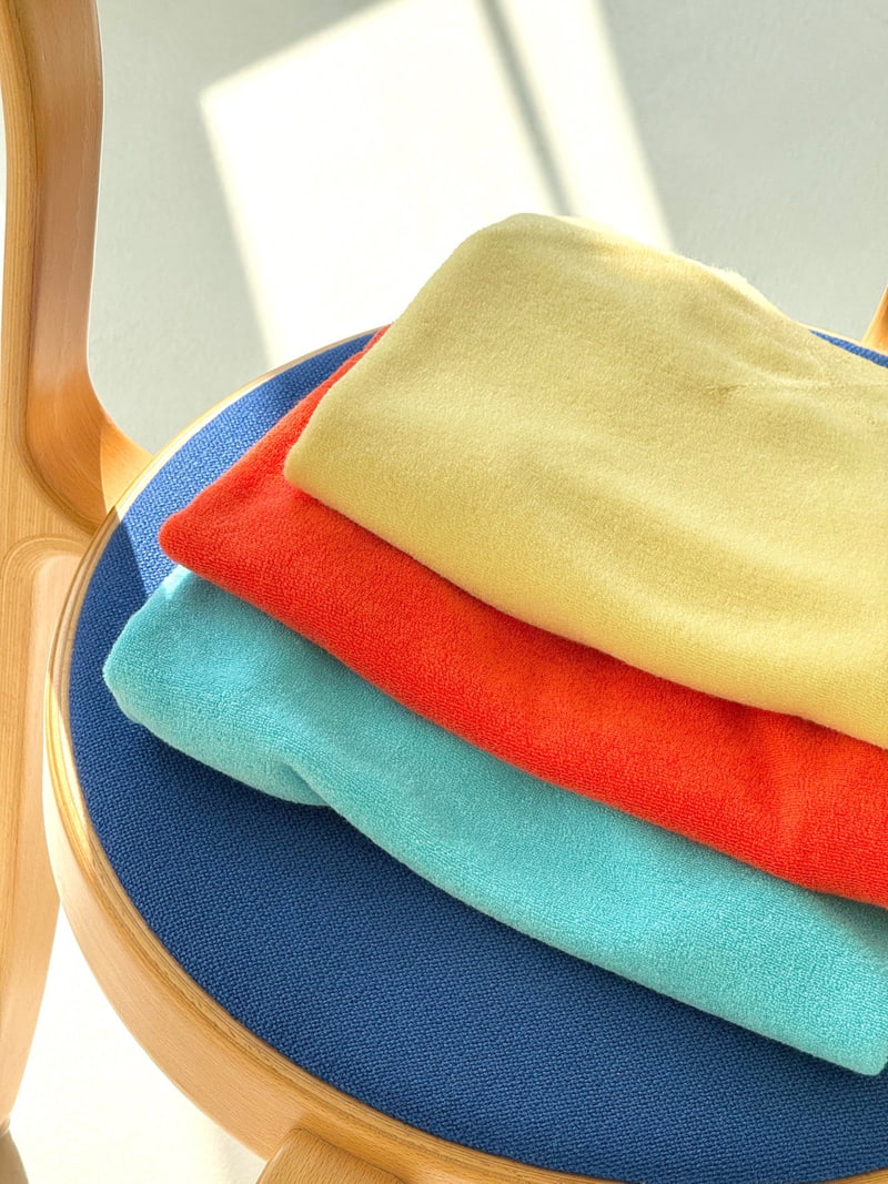 Bailey - Korean Children Fashion - #fashionkids - Candy Terry Short Sleeve Sweatshirts - 11