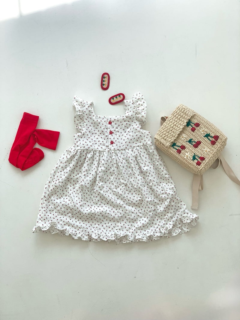 Bailey - Korean Children Fashion - #kidsshorts - Flower Melody Frill One-Piece