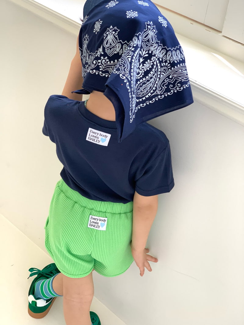 Bailey - Korean Children Fashion - #kidsstore - Modal Simple Short Sleeve Tee - 3